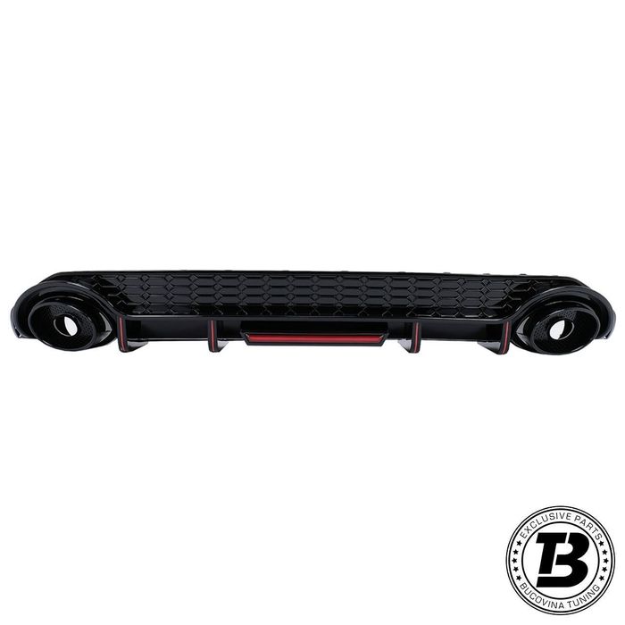 Difuzor Bara Spate compatibil cu Audi A3 8Y Sedan S3 Design