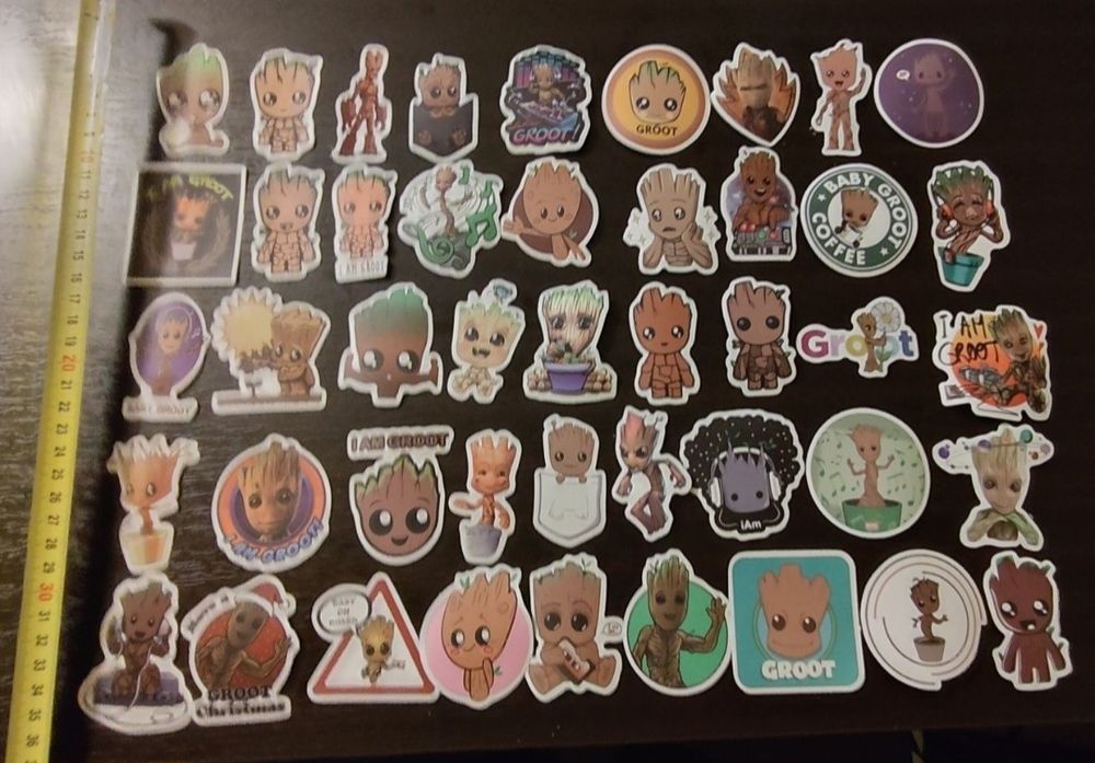 Stickere / abtibilduri Groot, Sparta, Marvel