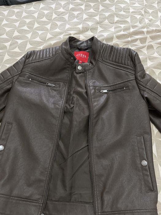 Geaca guess imitatie piele marimea xs