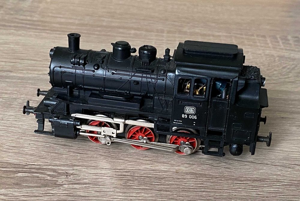 Locomotiva Marklin DB 89 006 analog HO Scara 0-6-0 - germania anii 80