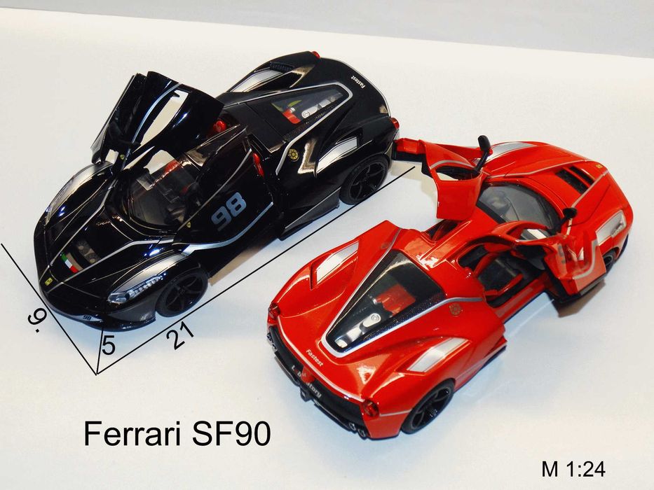 Нови метални колички с отваряеми врати и звук.