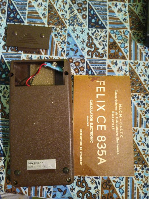 Calculator.  Felix  romanesc. De  colecție