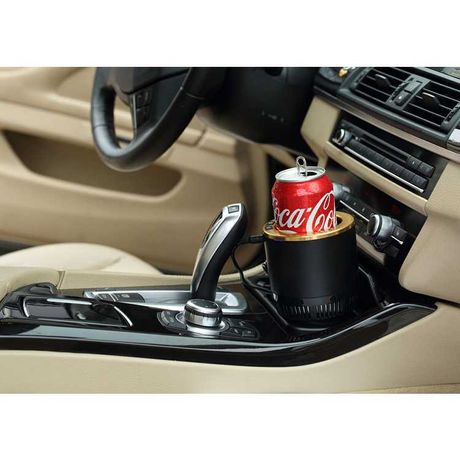 Термоподстаканник для подогрева и охлаждения напитков в автомобиле.