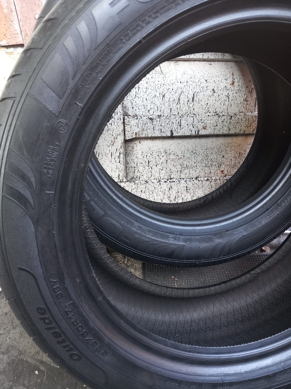 2 anvelope 225/50r17 Vară marca Fulda preț 200 lei bucata