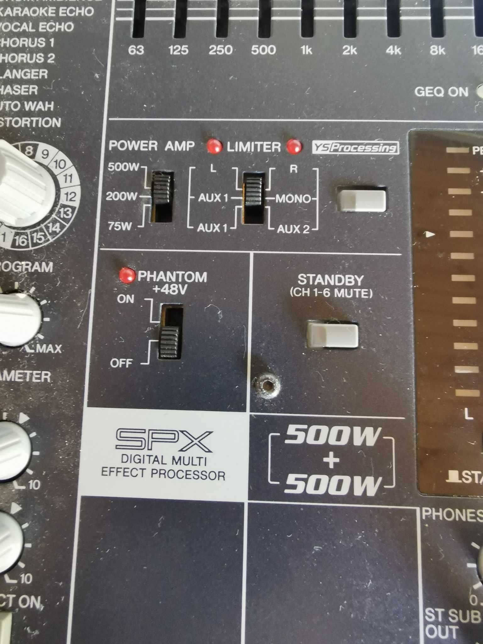 Power миксер /с вградени стъпала/ 2 X 500 W „Yamaha“ БаРтЕр!