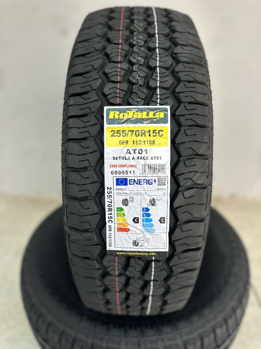 Нови джипови гуми ROTALLA SETULA AT01 255/70R15C 112/110S НОВ DOT