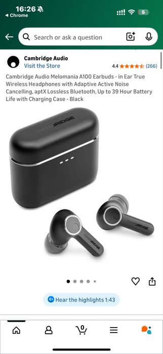 Cambridge Audio A100