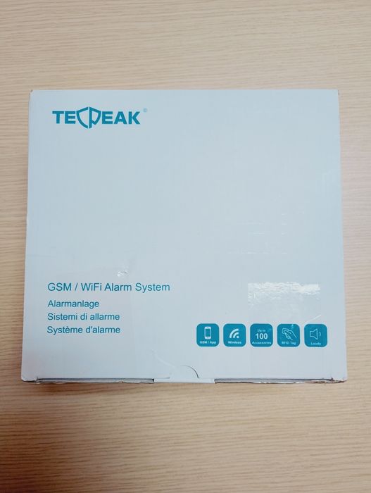 Продавам чисто нова алармена система TEQPEAK GSM / WiFi Alarm System