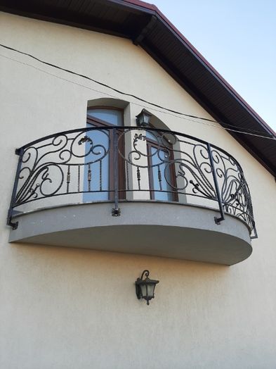 Balustrade fier forjat,inox,garduri,trepte lemn stejar,fag