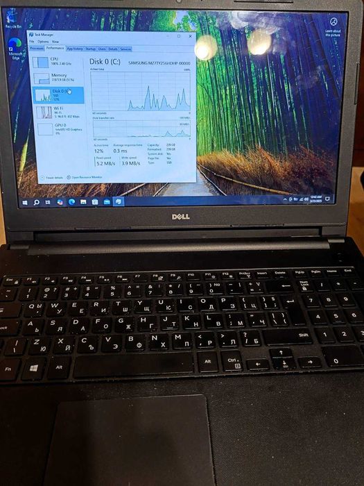 Dell inspiron 15 лаптоп
