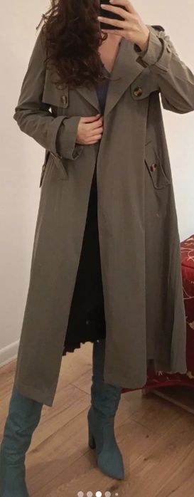 Trench gri - ASOS