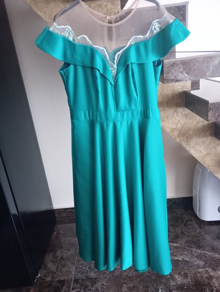 Rochie verde mărimea 46