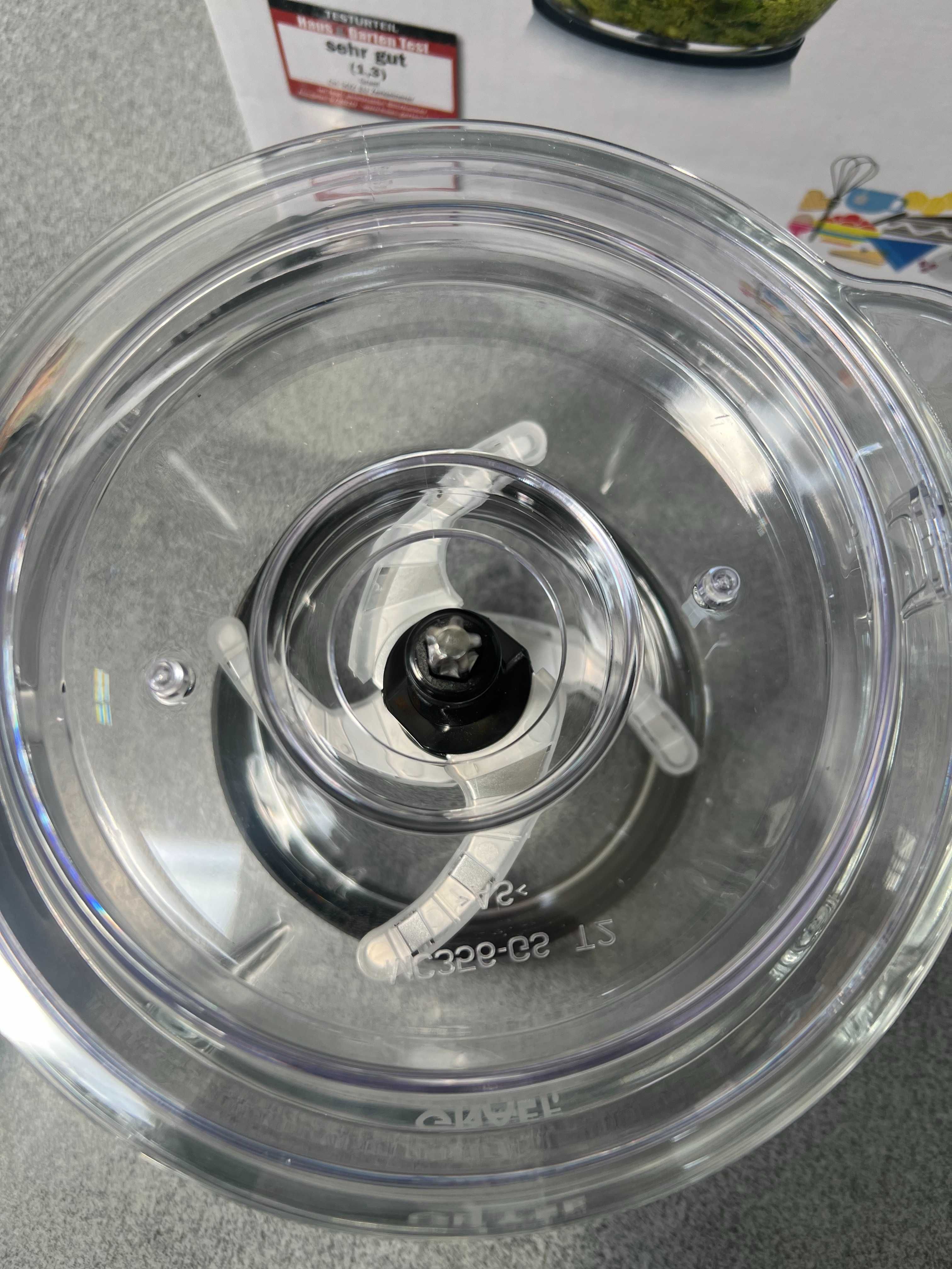 Електрически чопър Graef CH502EU, 500W, 1L, Стъклена Купа