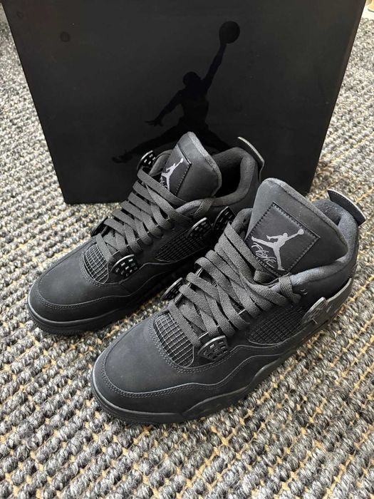 Sneakers Jordan 4 Black Thunder Black Cat Air Jordan Nike PREMIUM