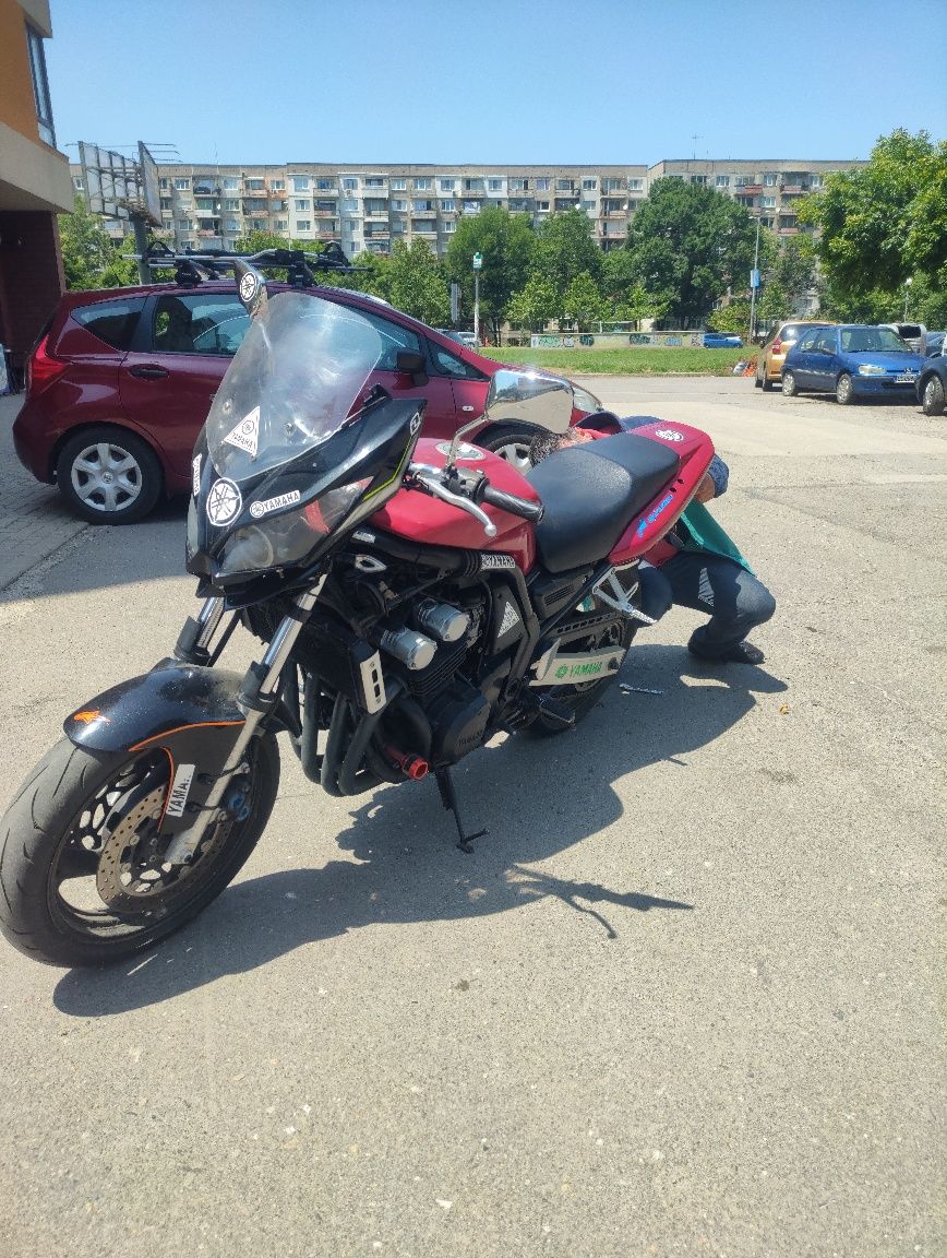 Yamaha Fazer 600 с двигател от R6