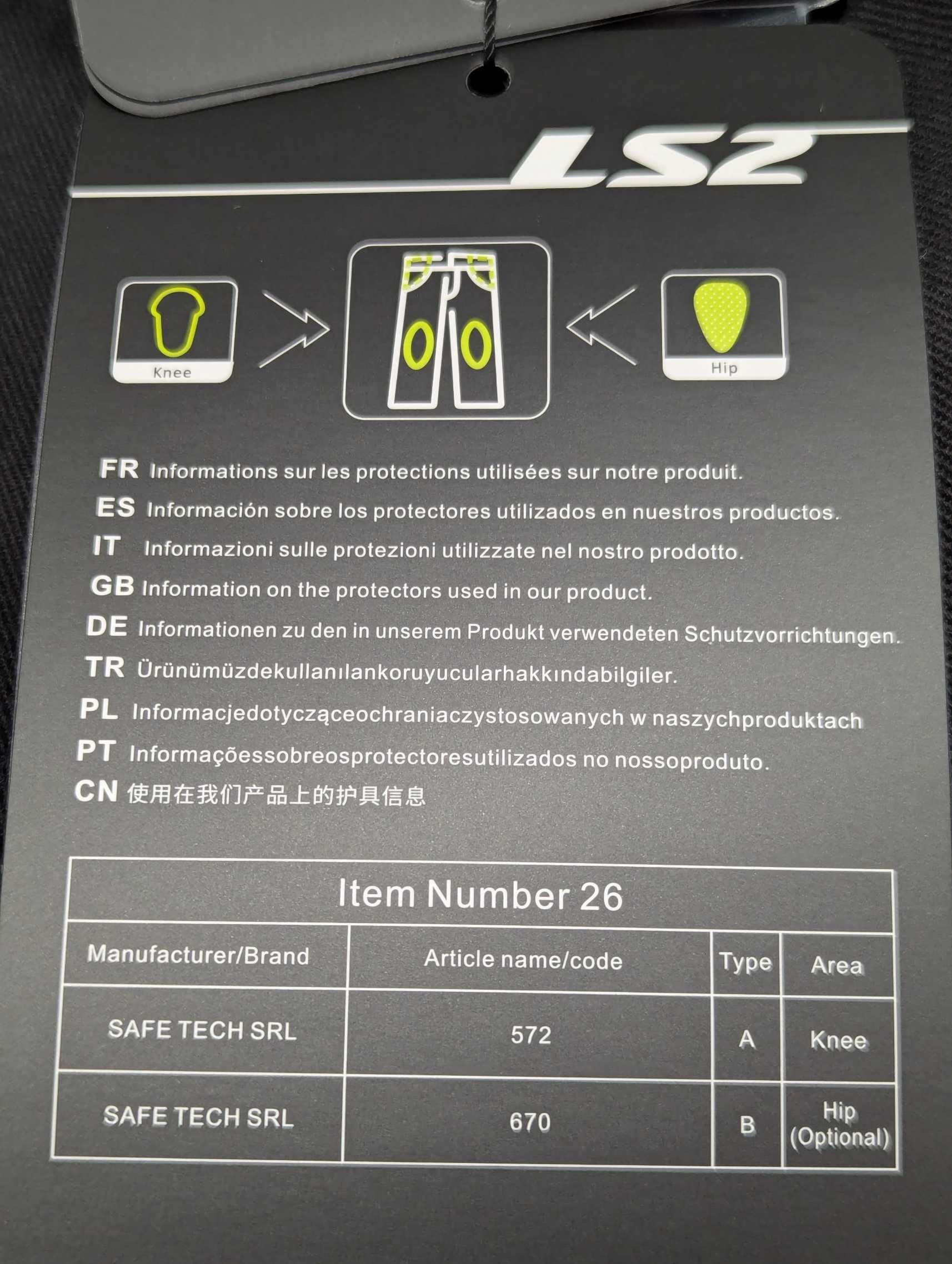 Blugi / Pantaloni moto LS2 Straight, marime M si L