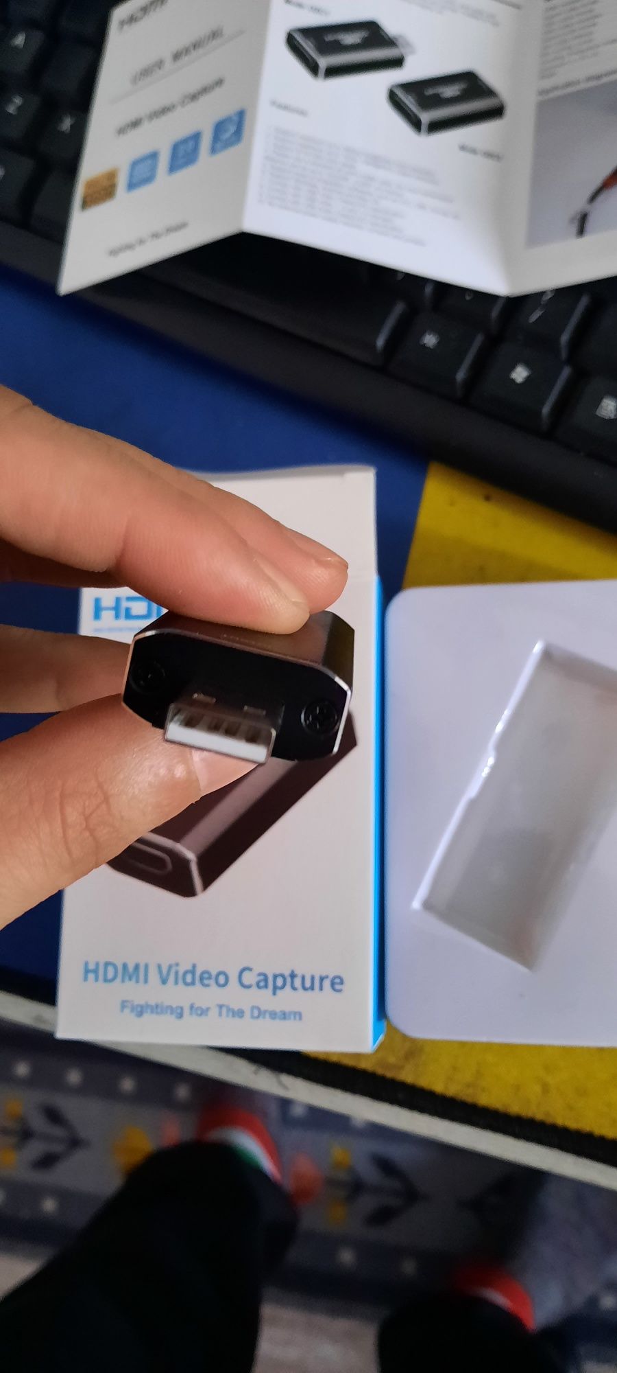 Placa de captura video input HDMI 4K