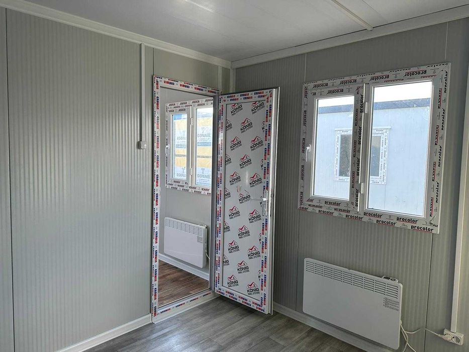 Container de locuit 8x3 m cu baie utilata Karcontainer