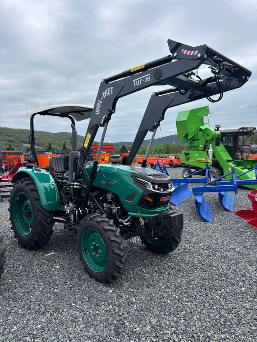 Tractor Konig 4x4 60cp 80cp cu incarcator si semicabina