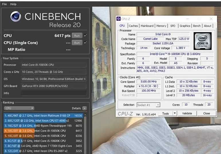 Procesor Intel Comet Lake, Core i9 10850K 3.6GHz soket 1200 fara coole