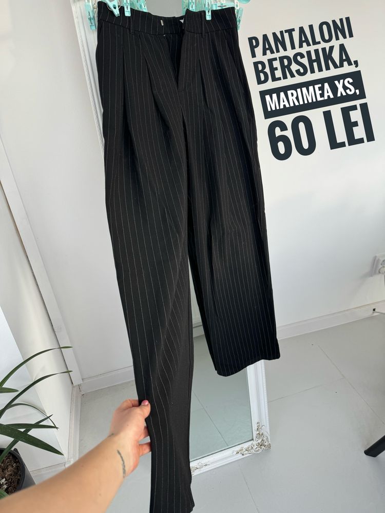 Pantaloni de piele, colanti Zara