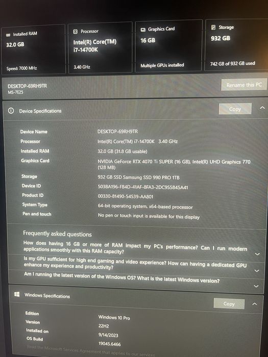 Vand calculator gaming stare excelenta