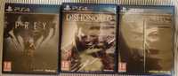 Dishonored 2 + Prey + Dishonred Death of the Outsider PS4