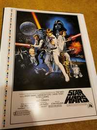 Ретро Постер Star Wars с рамка Ikea 50/40