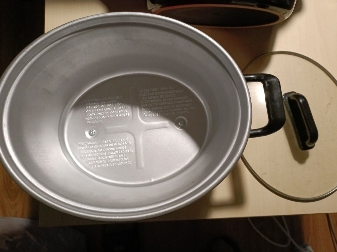 POMANA!!-Slow-Cooker Crock-Pot-Oala Minune,NOUA=3,5 l,Vas ceramic-LUX