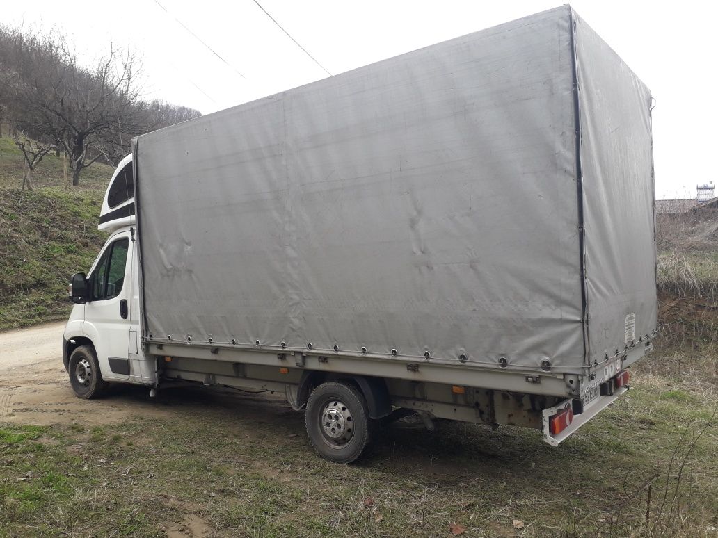 Fiat Ducato, 2.3 Euro 5  An 2017 Prelata+ Dormitor  Jumper, Boxer