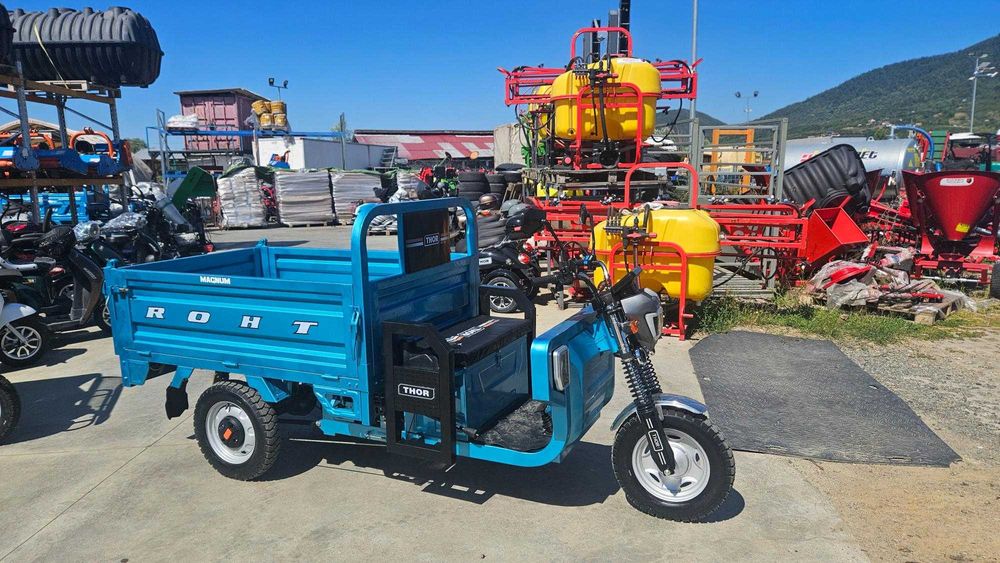 Triciclu electric cu basculare hidraulica fara permis Magnum 3