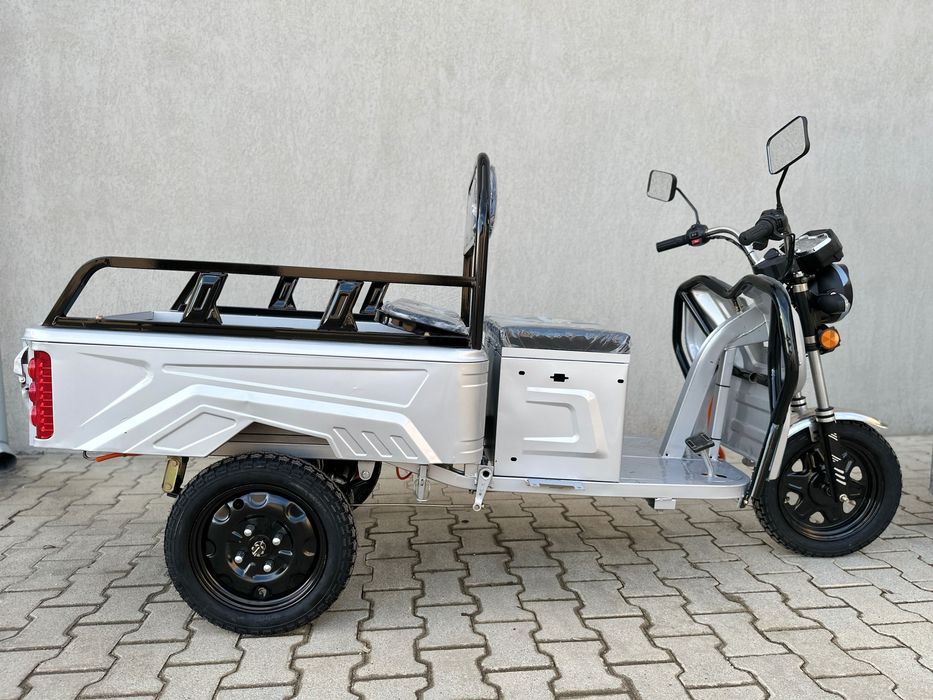 Triciclu Bena Tricicleta Electrica Cargo TUK TUK Basculabila