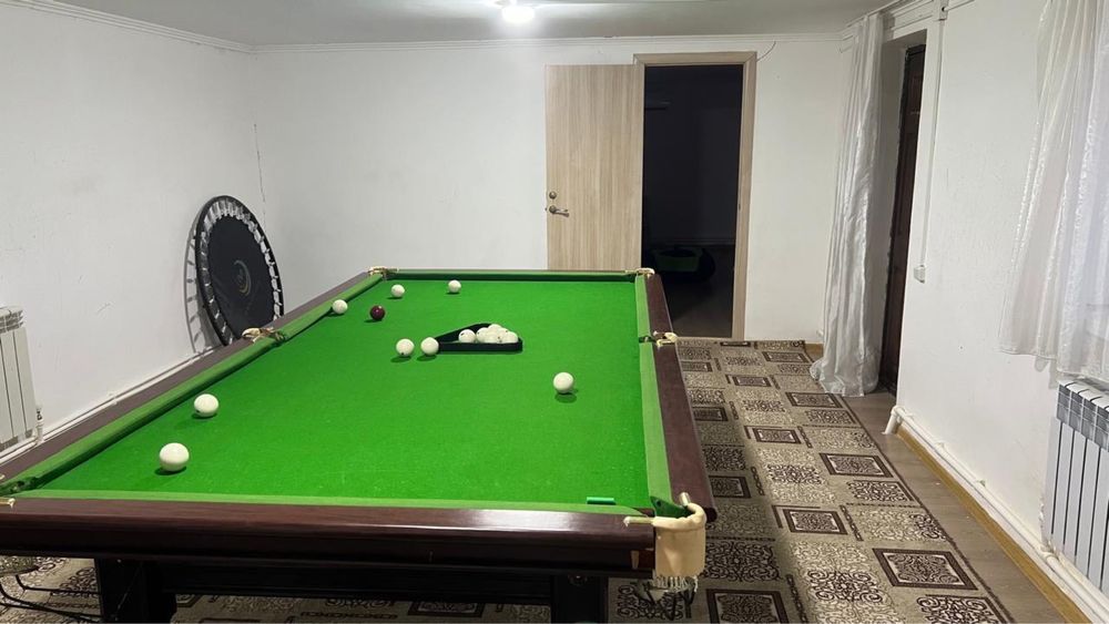 Бильярд в хорошем состояние, продается срочно! Торг уместен!