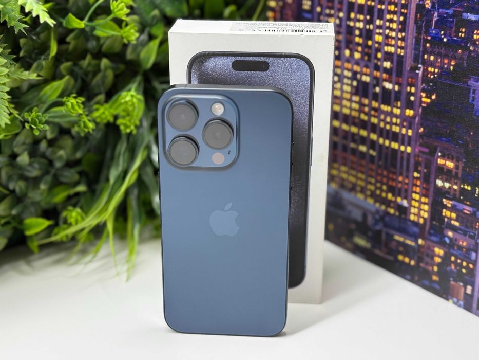 ! НоВо ! iPhone 15 Pro 128GB Blue 2г Гаранция
