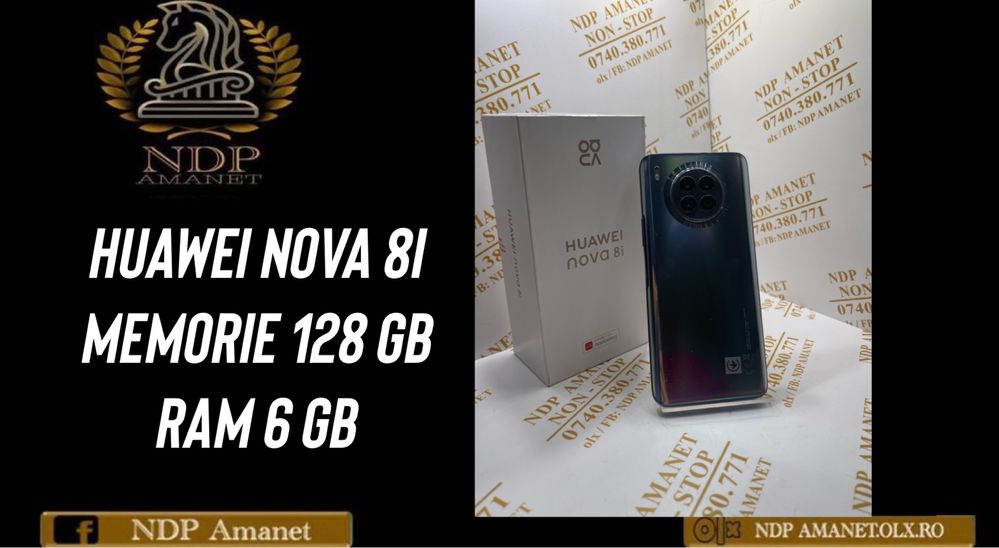 NDP Amanet NON-STOP Bld.Iuliu Maniu 69  Huawei NOVA 8I 128 Gb (563)