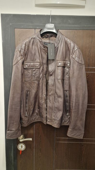 Кожено яке Zara leather jacket