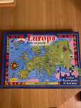 Europa, carte cu puzzle