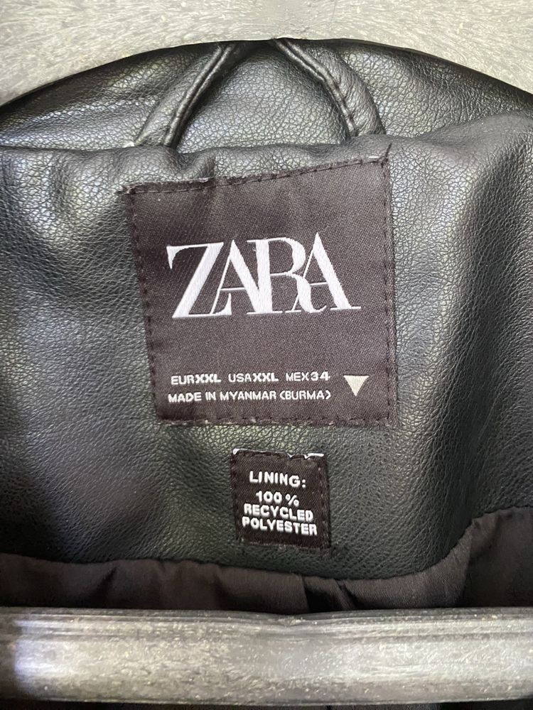 Кожено яке Zara дамско