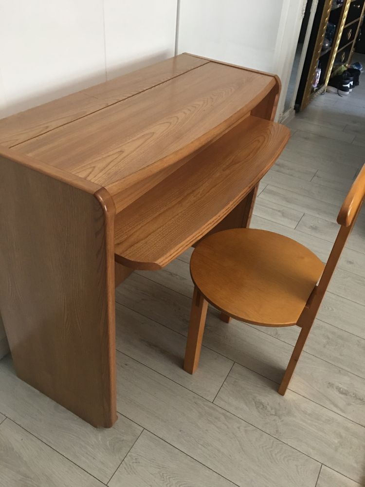 Mid century danish masa machiaj+ scaun vallet