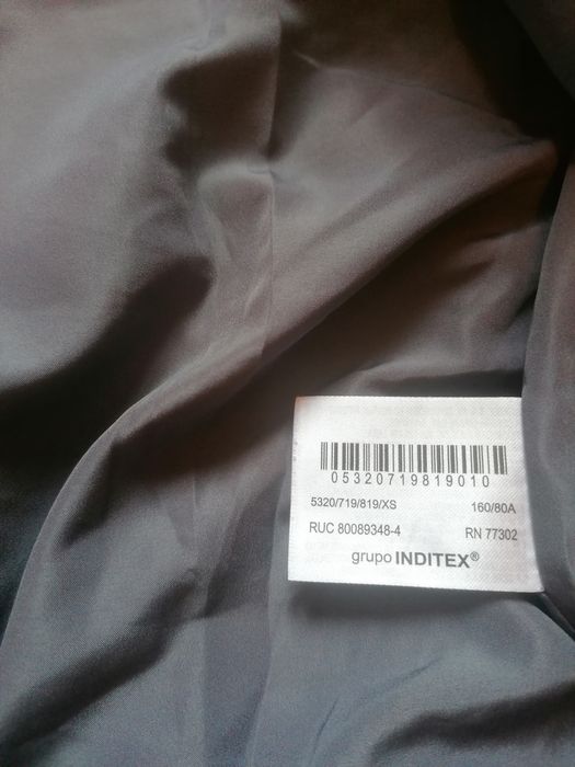 ZARA късо дебело яке XS