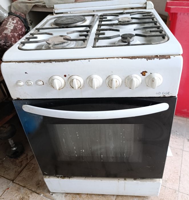 Газ плита бу рабочая