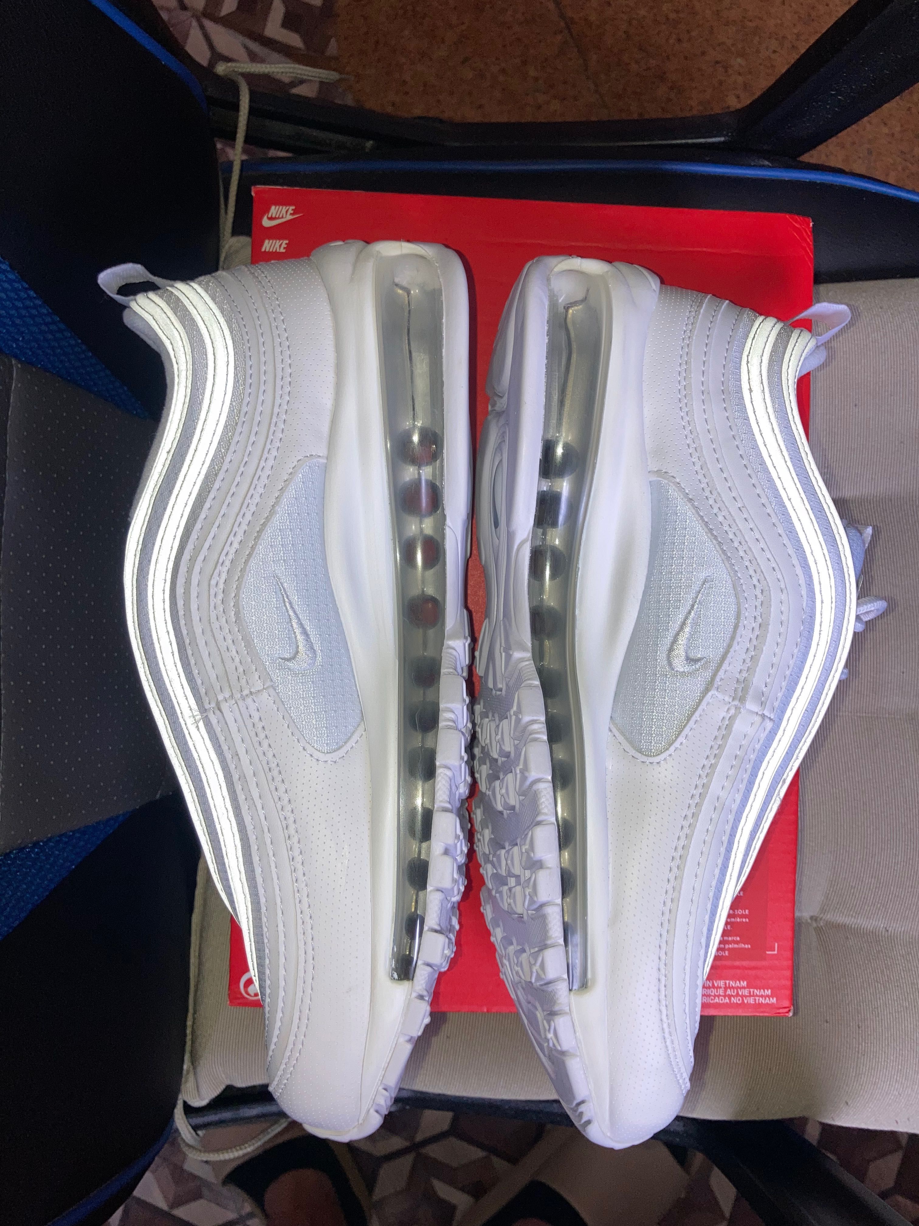 NIKE AIR MAX 97 white/white