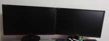 Set 2 monitoare AOC G2460VQ6 – 24" Full HD, 1ms, 75Hz