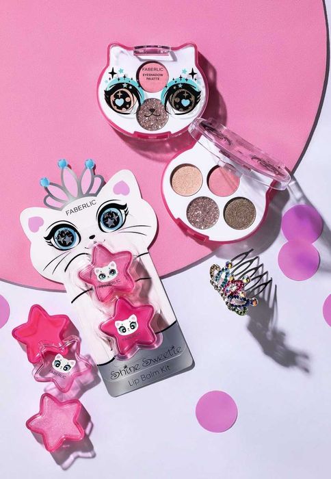 Набор бальзамов для губ «Звездочки» Glam Kitty