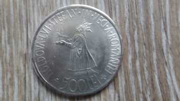 Replica moneda argint 500 lei 1941