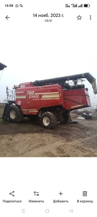 Комбайн ESSIL 760, 2014 г.в.