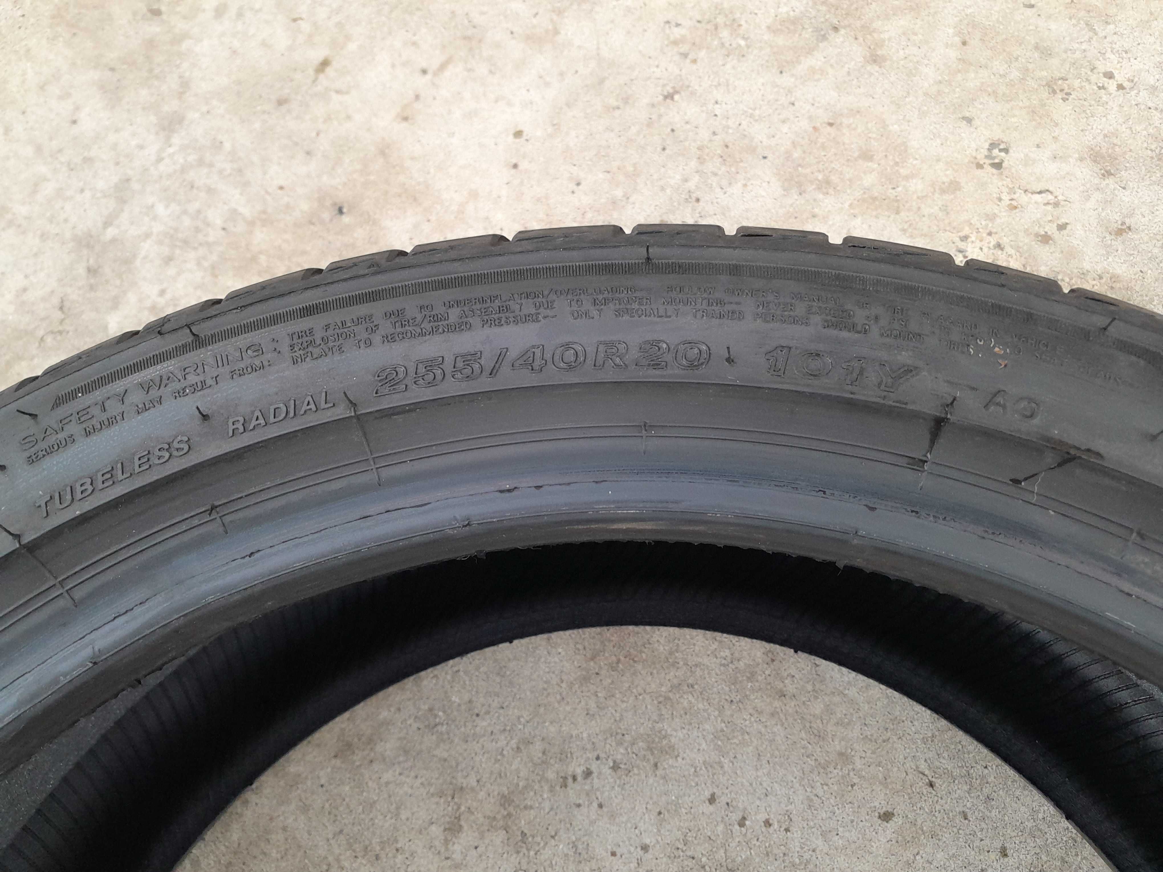 O anvelopa vara 255 40 20 bridgestone turanza T005 cu 6 mm 2022