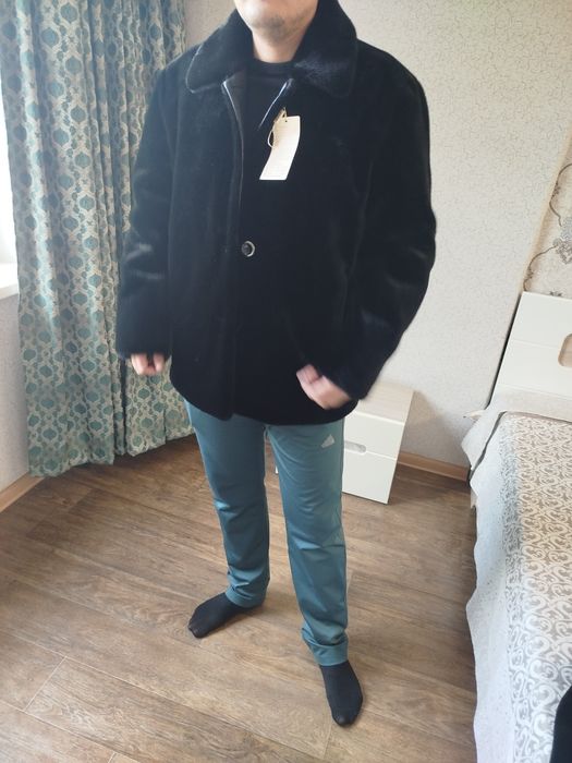 Продам мужскую эко шубу