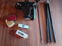 Винтидж мехов фотоапарат iKon Zeiss