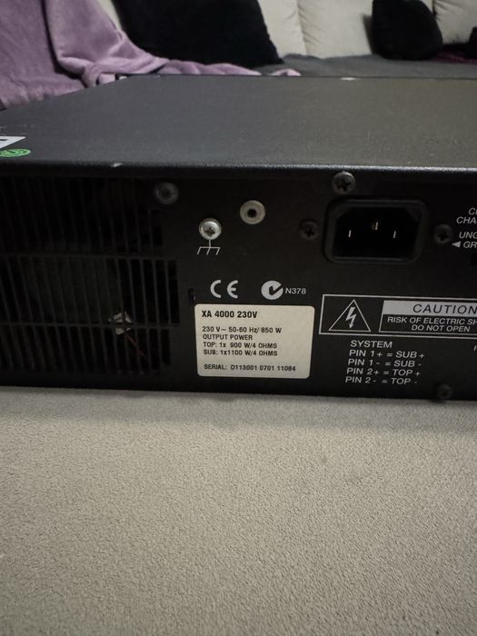 Vand amplificator putere Dynacord Xa4000 original lx xa2 fbt ev rcf